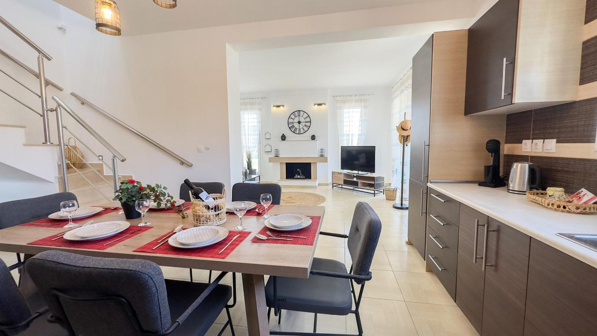Ismini Luxury Villa Vlicha  Buitenkant foto